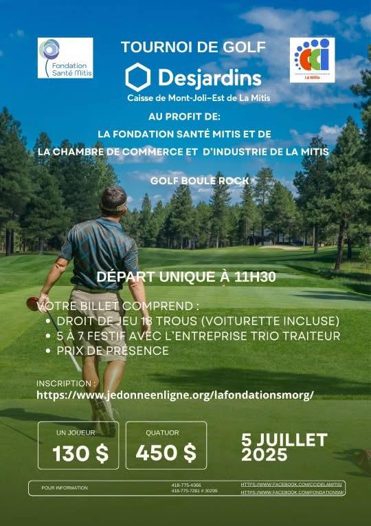 Tournoi de golf