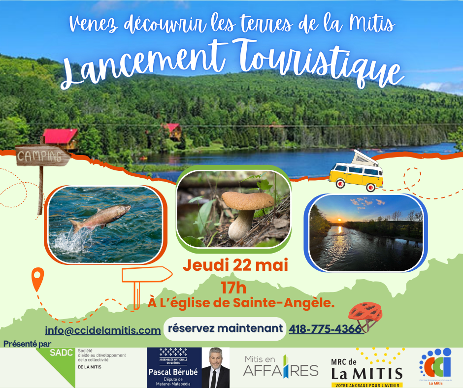 5 à 7: Début de saison touristique