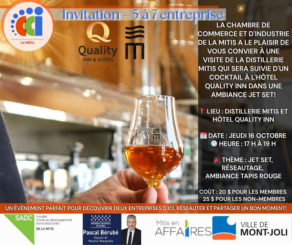 5 à 7 entreprise