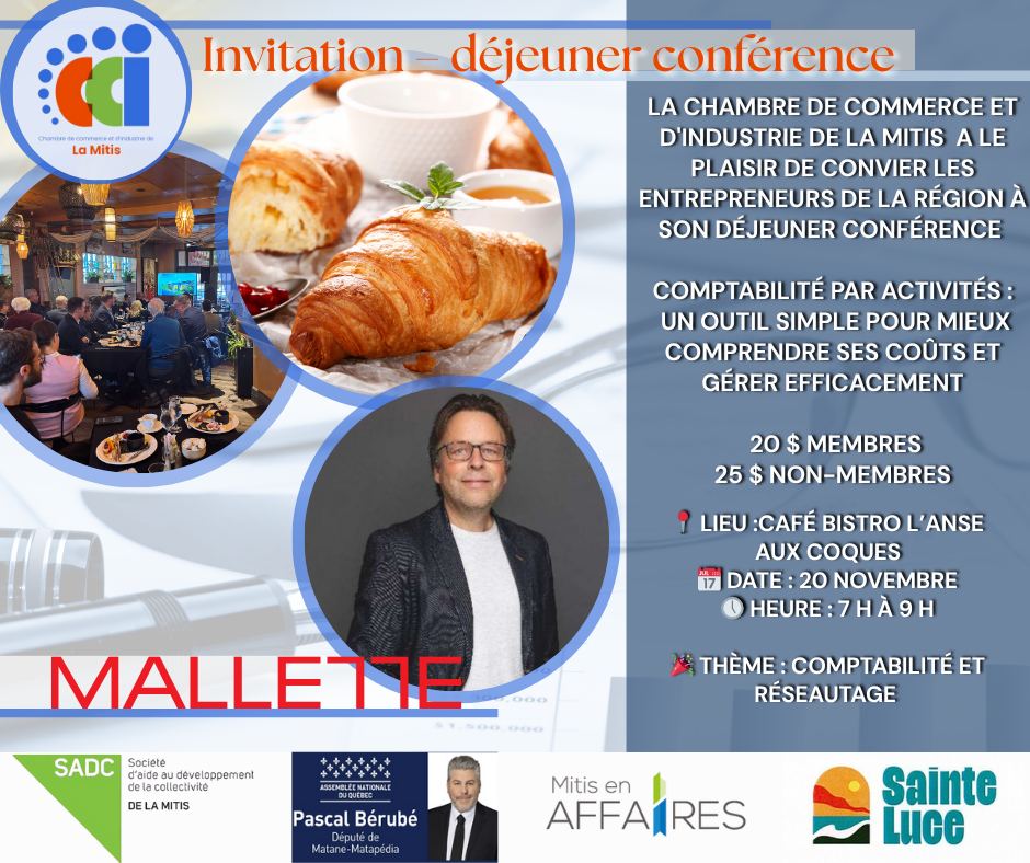 Déjeuner-conférence avec Martin Dumoulin