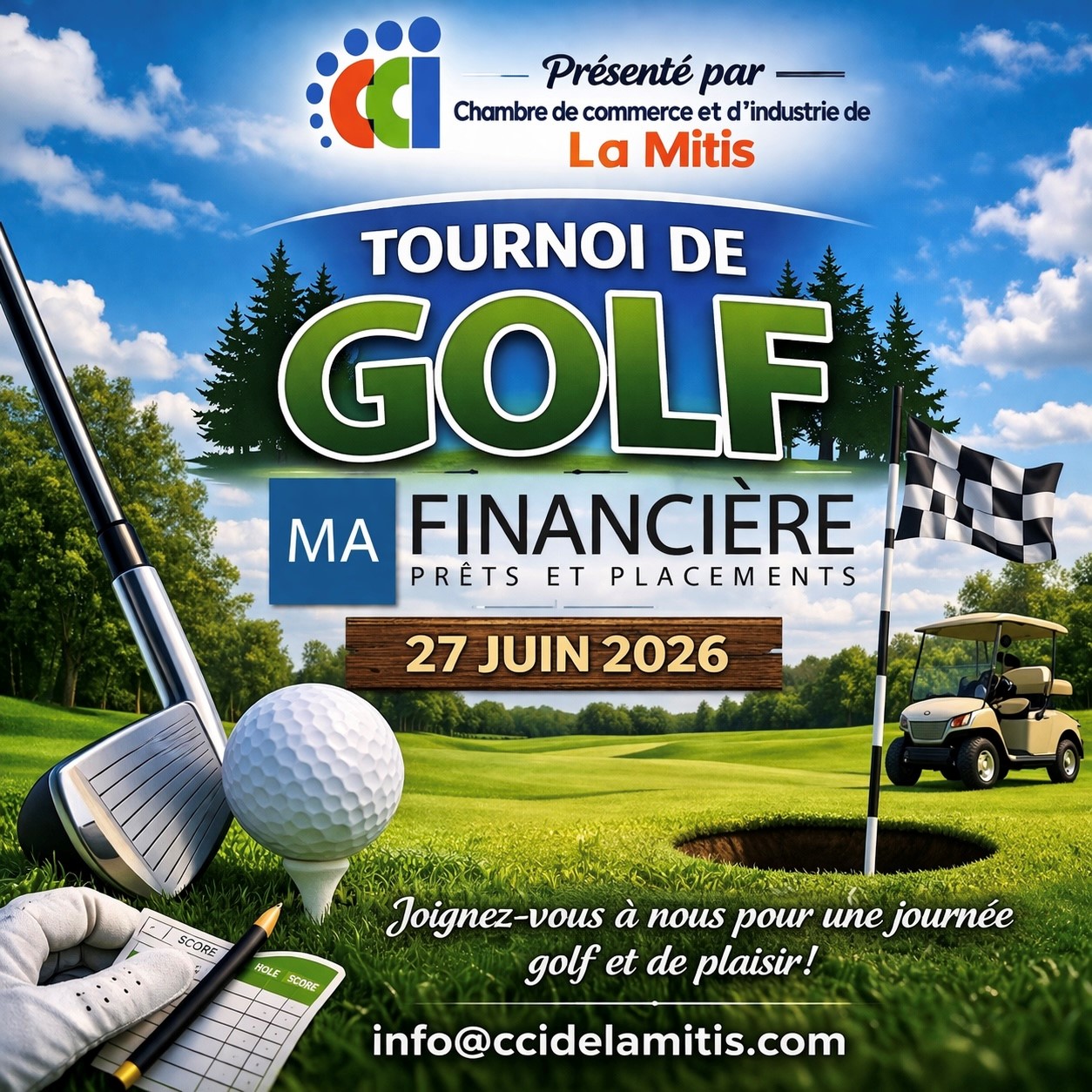 Tournoi de Golf Ma Financière 2026