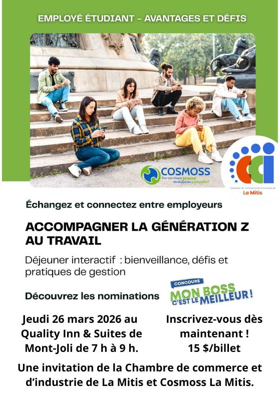 Déjeuner - Employeurs et génération Z: trouver l'équilibre