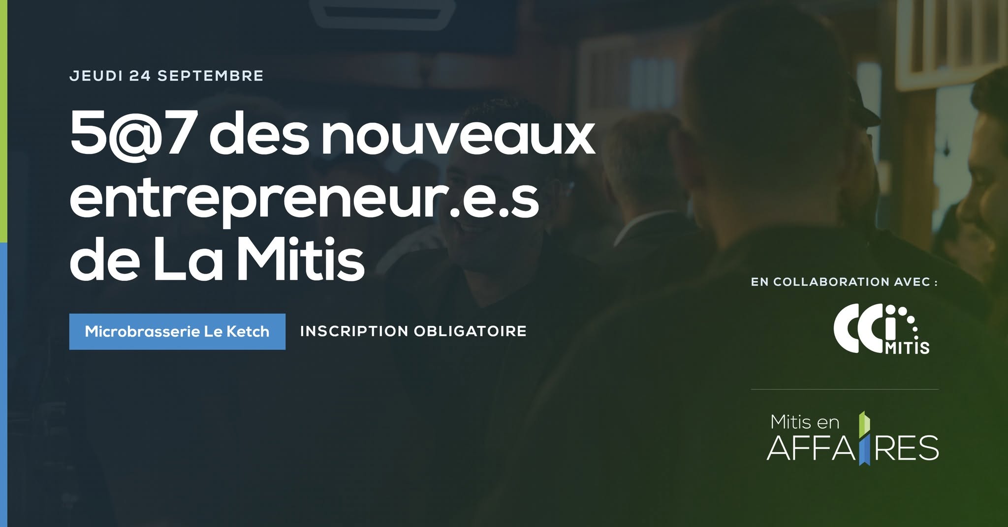 5 à 7 des nouveaux entrepreneur e.s de La Mitis