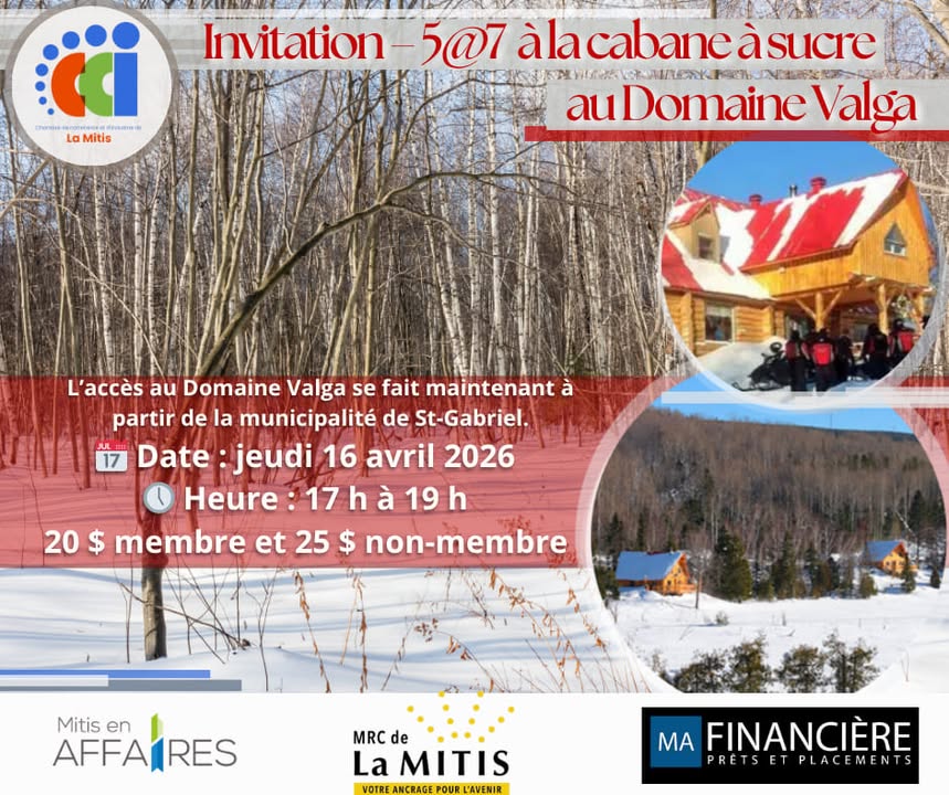 Chambre de commerce et d'industrie de La Mitis - CCIM