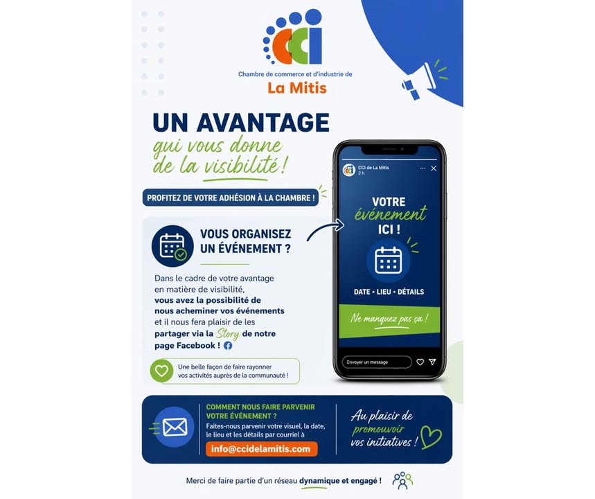 Chambre de commerce et d'industrie de La Mitis - CCIM