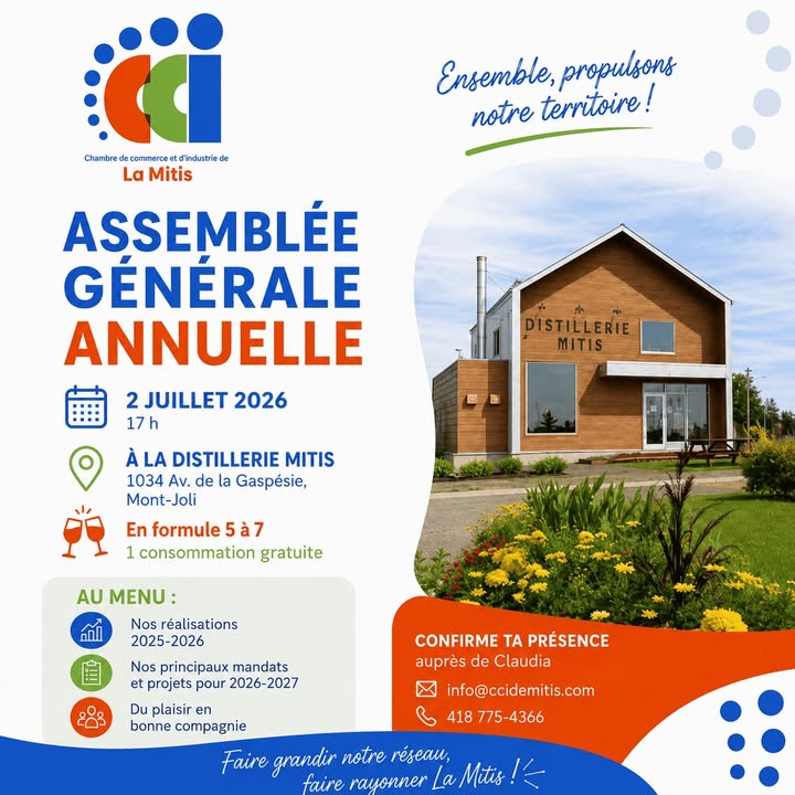 Chambre de commerce et d'industrie de La Mitis - CCIM