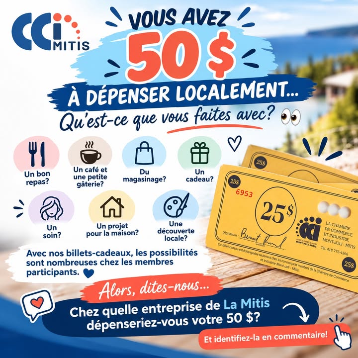 Chambre de commerce et d'industrie de La Mitis - CCIM